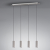 Salonowa lampa zawieszana MARLEY 312400407 Trio zwis srebrny