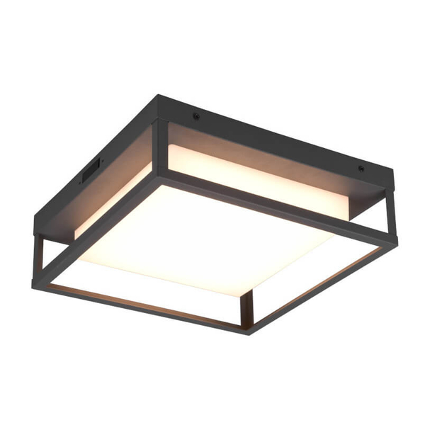 Lampa sufitowa na taras PORTOR DL142677860 LED 14W 2300-4000K IP54 antracyt