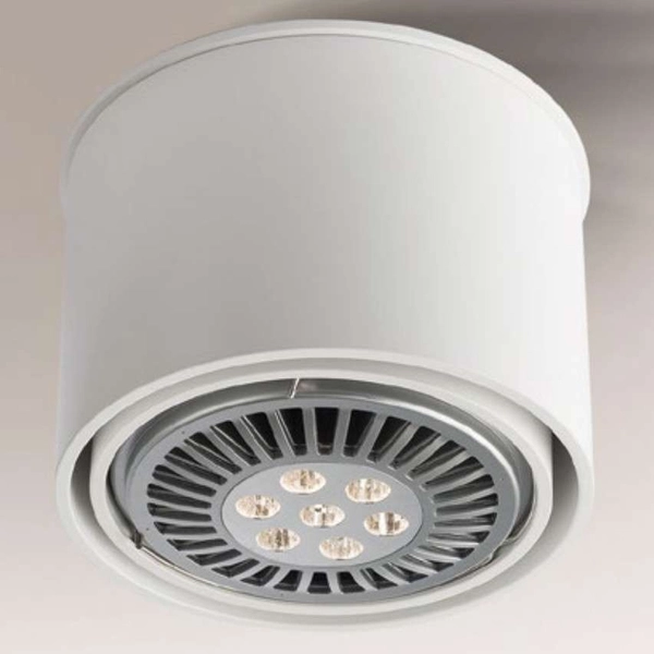 Spot LAMPA sufitowa MIKI 7016 Shilo natynkowa OPRAWA okrągły DOWNLIGHT biały