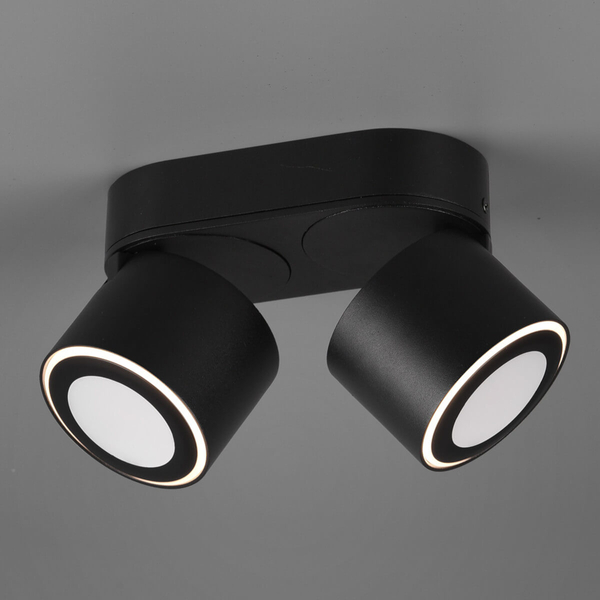 Lampa nasufitowa TAURUS 652910232 Trio LED 5W 3000K do jadalni czarna