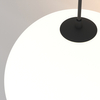 Kulista lampa wisząca Luna P039PL-5W4K-20-B Maytoni LED 5W 4000K biała czarna