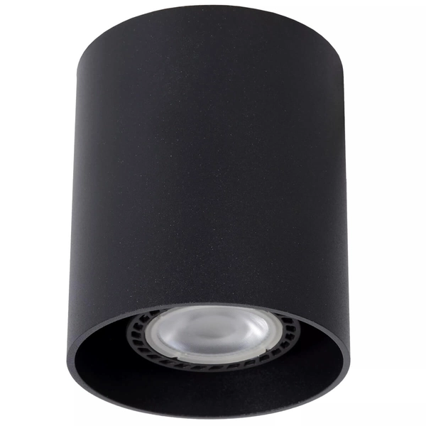 Minimalistyczna lampa sufitowa Bodi okrągły downlight czarny