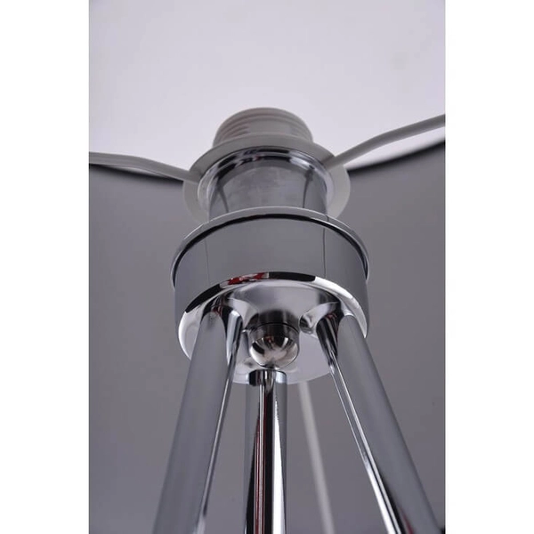 Lampa stojąca Finn AZ1039 podłogowa na trójnogu do salonu czarna chrom
