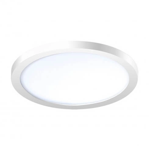 Łazienkowa lampa podtynkowa Slim LED 24W IP44 biała