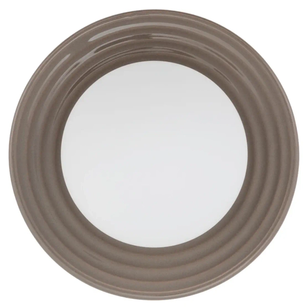 Ścienna lampa kula CLAY 11750 do salonu szklana biała szara