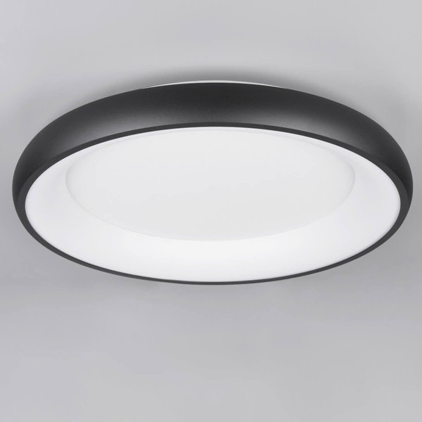 Ledowy plafon sufitowy CARDONA 649616032 Trio 38W 2300-4000K czarny