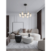 Wisząca lampa molekułowa CAMINOS LE44544 złoty czarny biały