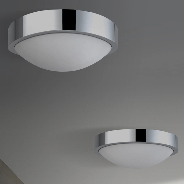 Łazienkowy plafon Colette AZ1311 Azzardo IP44 biały chrom