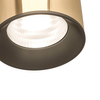 Złota tuba do systemu szynowego Lea regulowana lampa sufitowa