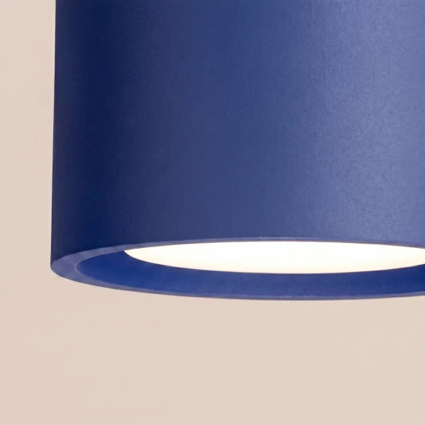 Niebieski spot sufitowy MODO SL.2458 1xGx53 metalowy downlight