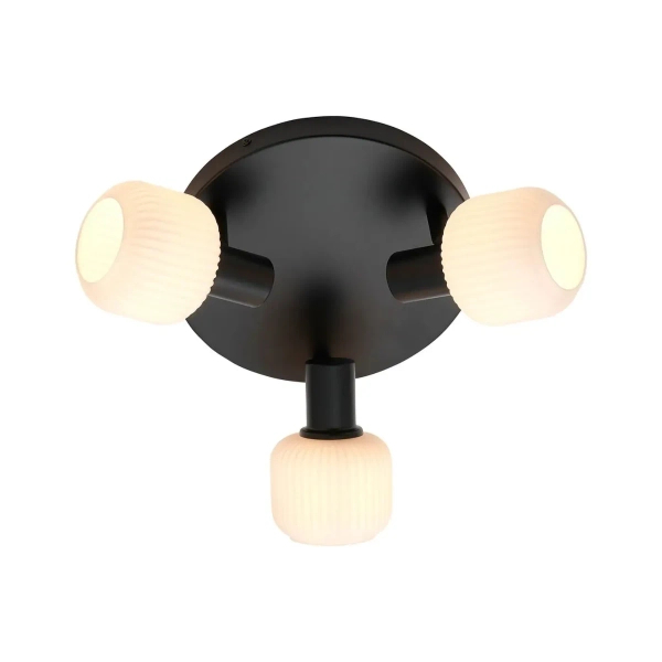 Sufitowa lampa regulowana Milford 2412606003 potrójna czarny