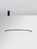Metalowy żyrandol TOLUCA LE42782 do pokoju LED 58W 3000K czarny