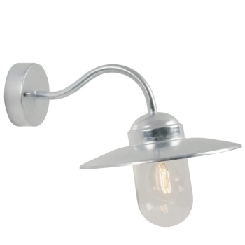 Ścienna lampa zewnętrzna Luxembourg 22671031 IP54 na elewacje srebrny