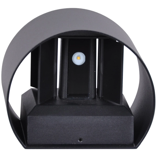 Elewacyjna LAMPA zewnętrzna Brick K-8135 Kaja ogrodowa OPRAWA ścienna LED 6W 4000K outdoor IP54 czarna