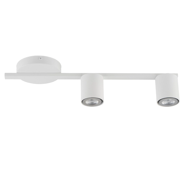 Białe spoty Sky salonowa lampa natynkowa nad łóżko