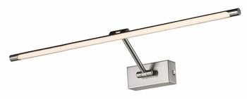 Ścienna lampa sypialniana Davinci LED 16W kinkiet nikiel