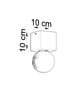 Drewniana LAMPA sufitowa SL.0675 ekologiczna OPRAWA kostka downlight cube