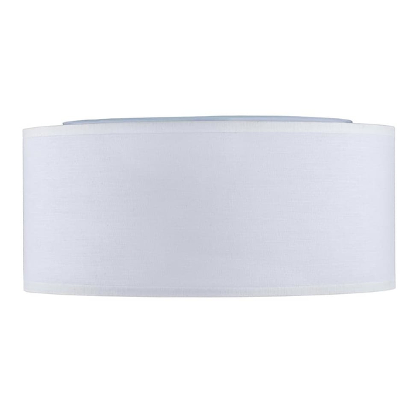 Okrągły plafon tkaninowy Rondo 3330 TK Lighting minimalistyczny biały