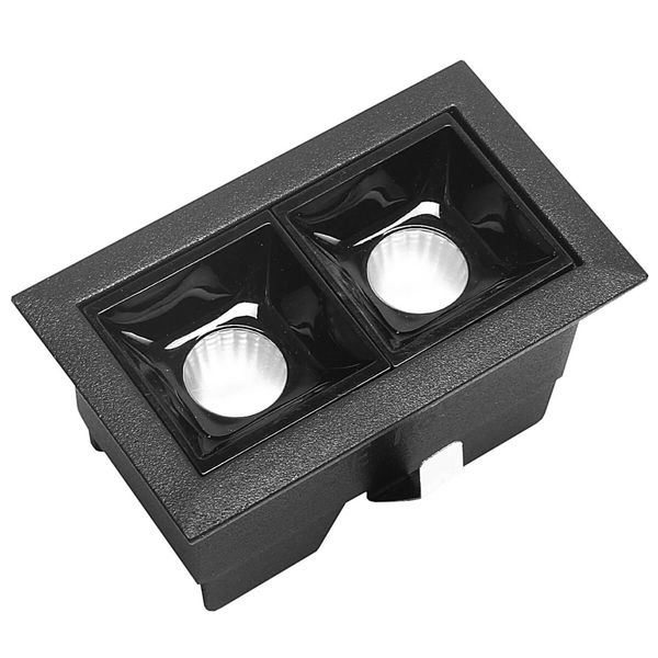 Panel liniowy podtynkowy 579 Domeno LED 4W 4000K metalowy czarny
