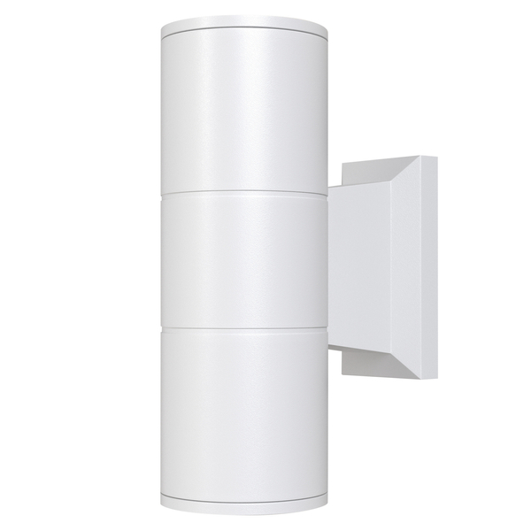 Naścienna lampa ogrodowa Bowery O574WL-02W IP54 na elewację biała