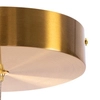 Wisząca lampa ściemnialna Circle ST-8848-40+60 brass Step LED 106W 3000K ringi do salonu mosiądz