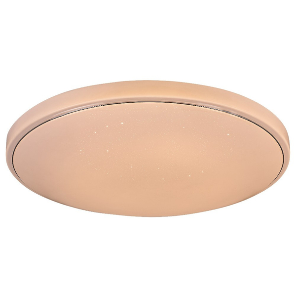 Nowoczesna LAMPA sufitowa BRUCE 2117 Rabalux okrągły plafon LED RGB 40W 3000K - 6000K nad łóżko chrom