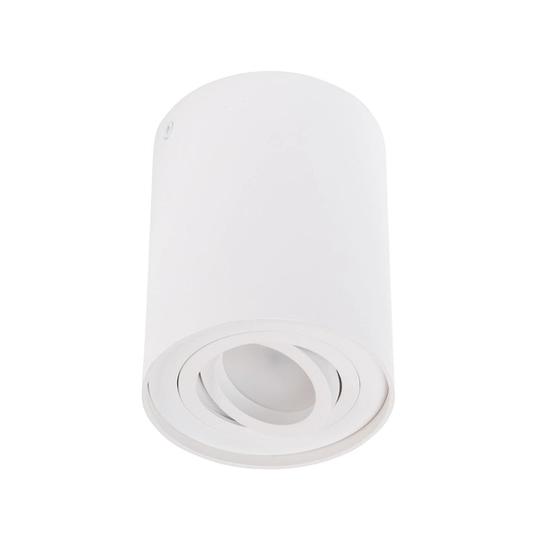 LAMPA sufitowa BASIC ROUND C0067 Maxlight metalowy downlight tuba SPOT biały