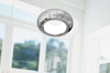 LAMPA wisząca MERCURIO ML328 Milagro okrągła OPRAWA metalowa zwis LED 12W 4000K pierścień circle chrom