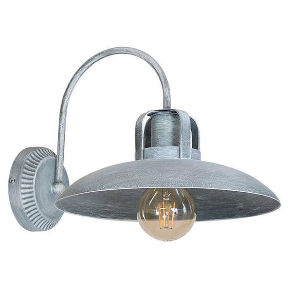 Kinkiet LAMPA ścienna FELIX MLP3681 Milagro industrialna OPRAWA metalowa czarna złota