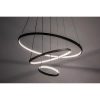 Ledowa zwisająca lampa obręcz Beliza 72346 LED 90W 3000-6500K czarny