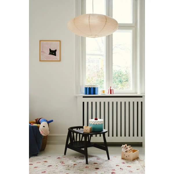 Papierowy klosz do lampy Villo 60 2213253209 owalny beżowy