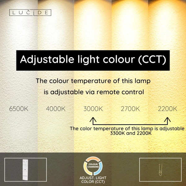 Ledowa sufitowa lampa Janderin 24105/36/05 LED 36W 2200-3300K złota