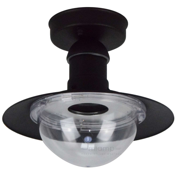 Zewnętrzna LAMPA sufitowa OSLO 8716 Rabalux ogrodowa OPRAWA industrialna outdoor IP44 czarna