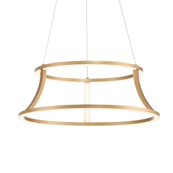 Ledowa lampa wisząca Cadoux QN-CADOUX-P-BG 54W 3000K okragła złoty