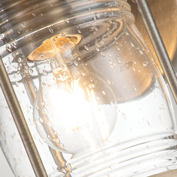 Metalowa lampa ścienna Ashland Bay KL-ASHLANDBAY2-S-BU Kichler zewnętrzna IP44 brązowa