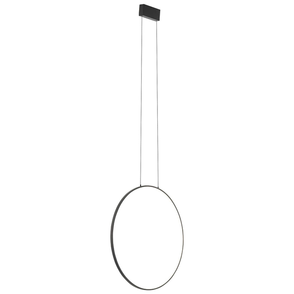 Pierścieniowa lampa wisząca Circolo 10811 Nowodvorski LED 21W 3000K czarna