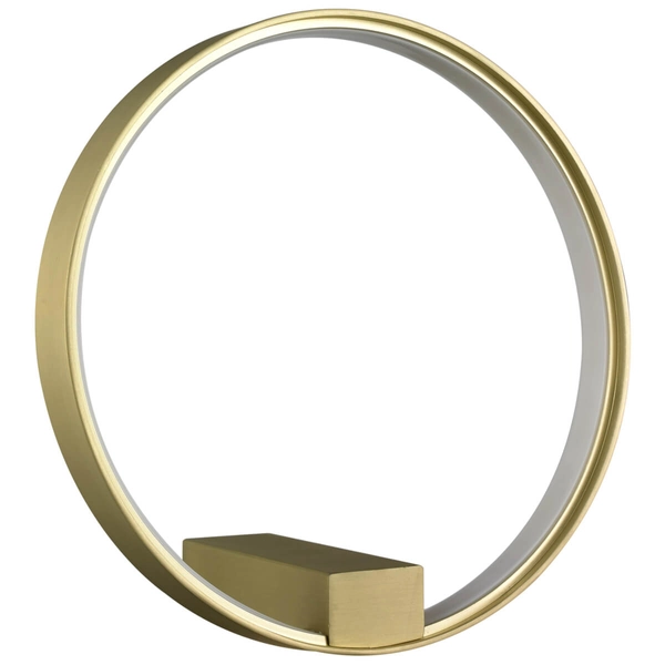 Metalowy kinkiet Acirculo ST-10453W gold Step LED 25W 3000K pierścień złoty