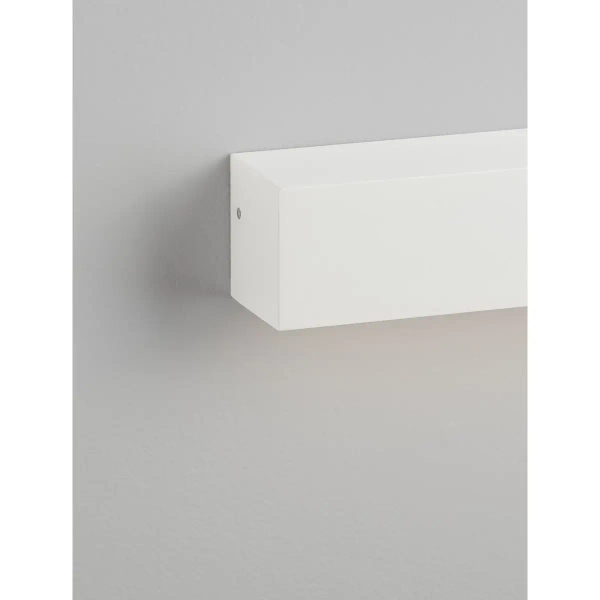 Matowy ścienny kinkiet RAVEZCO LE75200 LED 8W 3000K IP65 biała
