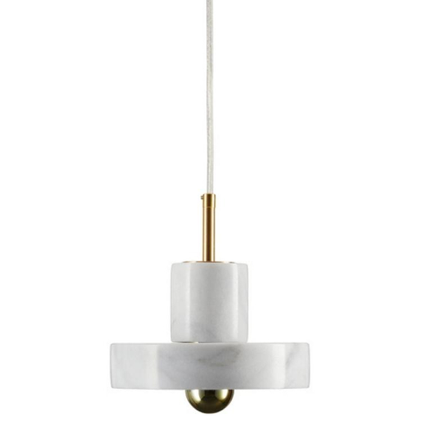 Lampa wisząca Universo ST-10050P1 Step nad stół zwis marmur biały