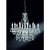 Wisząca lampa świecznikowa Luster R1170-00 RL Light cystals transparentna