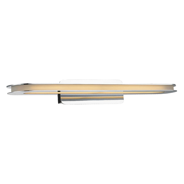 Kinkiet LAMPA ścienna SCARLETT MB1279L Italux metalowa OPRAWA galeryjka LED 12W 3000K listwa chrom