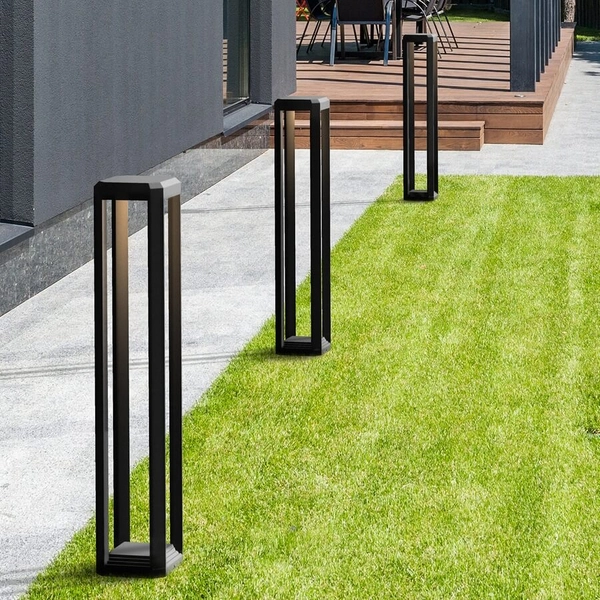 Ogrodowy słupek Royal Mile O019FL-L12GR3K LED 13W szary