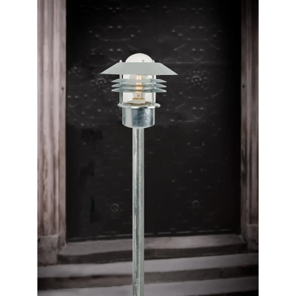 Metalowa lampa ogrodowa Vejers 25118031 na taras IP54 cyna