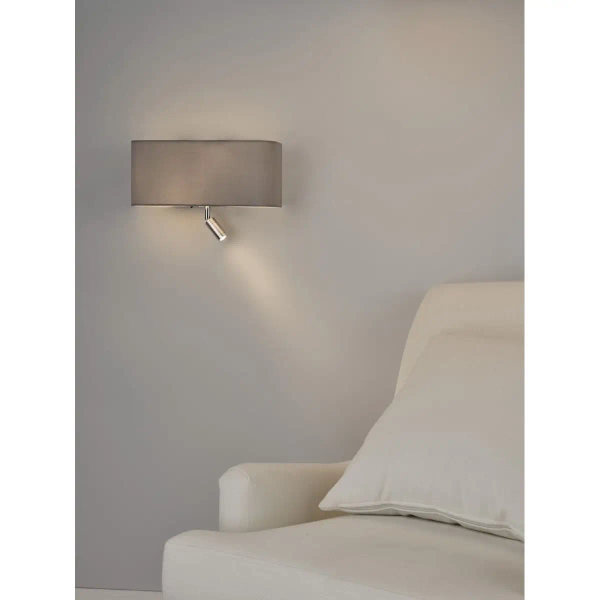 Ścienna lampa do czytania Ronda RON7139L LED 2W 4000K do sypialni szary
