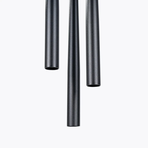 Potrójna lampa wisząca BLISS SL.1463 czarne tubki 3xG9 nad stół