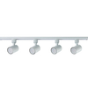 System szynowy SNOW LP-737 WH SET Light Prestige metalowa OPRAWA zestaw listwa z reflektorkami białe