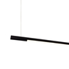 Loftowa LAMPA wisząca HORIZON P0358D Maxlight metalowa OPRAWA listwa LED 26W 3000K zwis czarny
