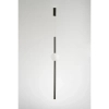 Zwisająca lampa do salonu O-Line ST-1689L BK LED 5W 3000K tuba czarna biała