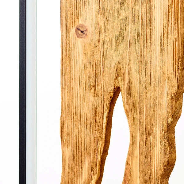 Podłogowa lampa drewniana Chaumont G94542/76 LED 20W 3000K czarna