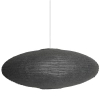 Owalny abażur do lampy Villo 60 2213253250 papierowy szary